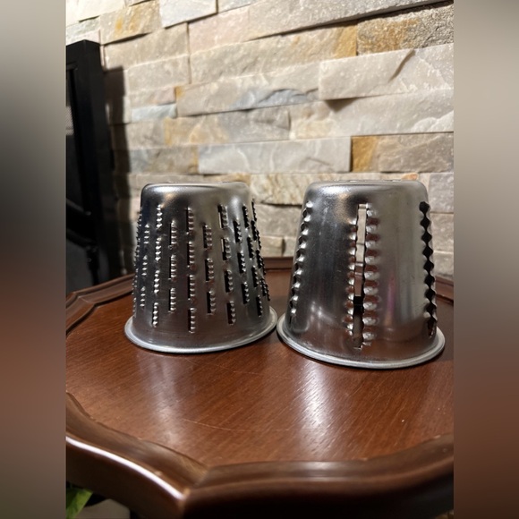 KitchenAid RVSA Rotor Cones Thick Thin Slicer Fine/Coarse/Shredder-2 pc - Picture 1 of 4